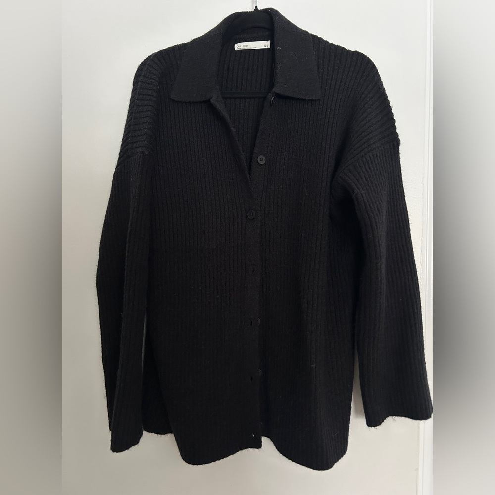 Oak and Fort Black Cardigan Size XXS-XS